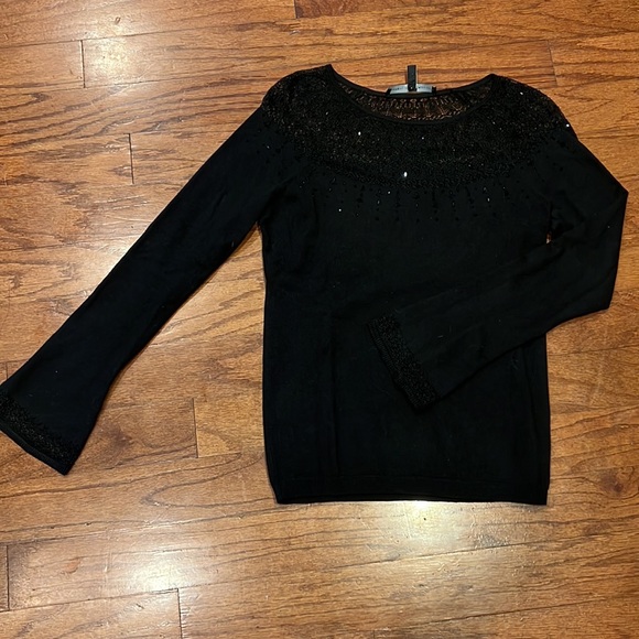 WhiteHouse BlackMarket Black Sweater - XS - Picture 2 of 7